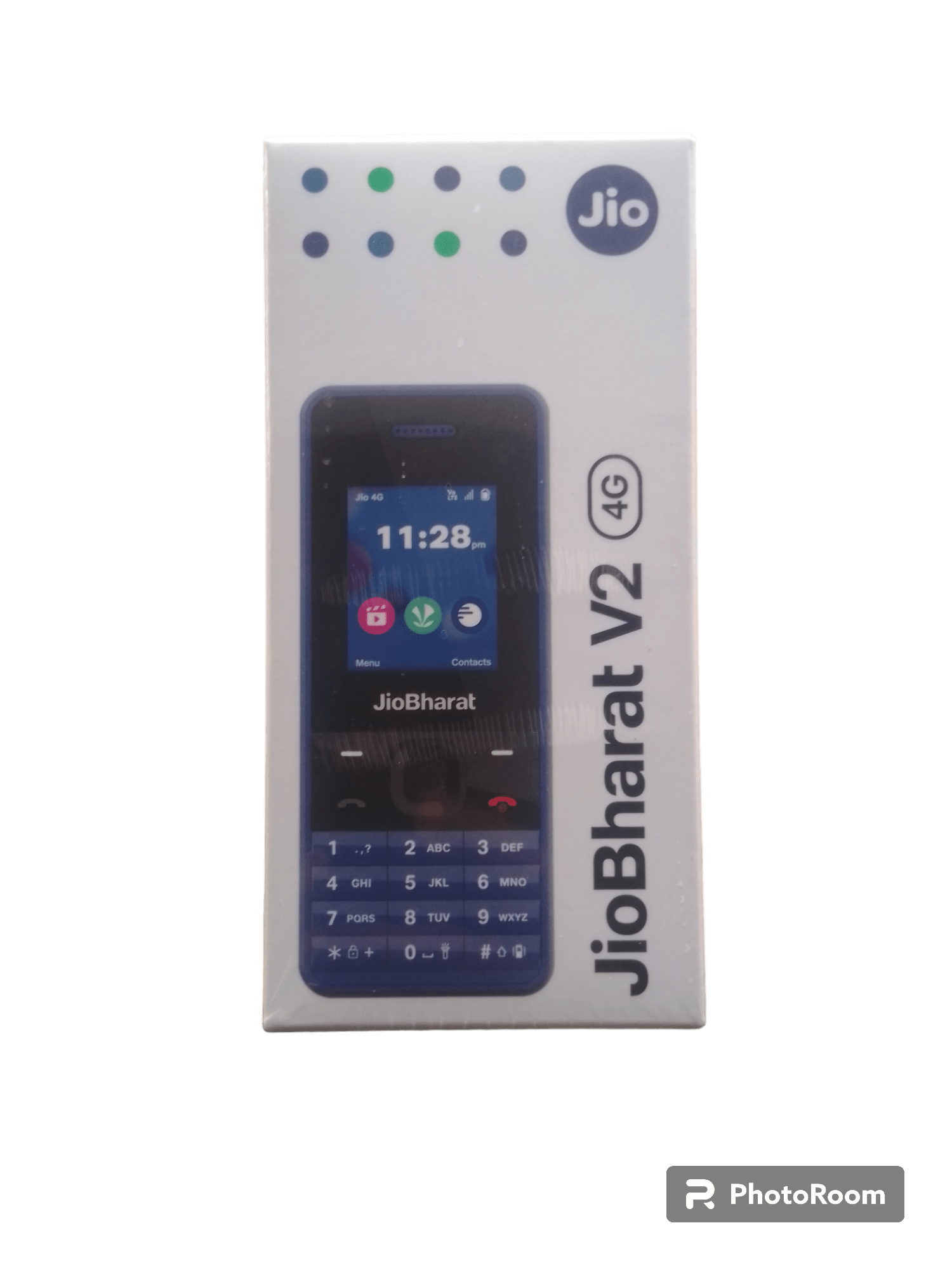 JIO Bharat V1 Comes with 1.77-inch...